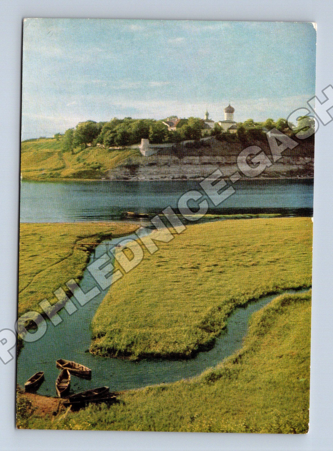 Pohlednice Rusko Pskov Snětogorský klášter 1973 (M37668)