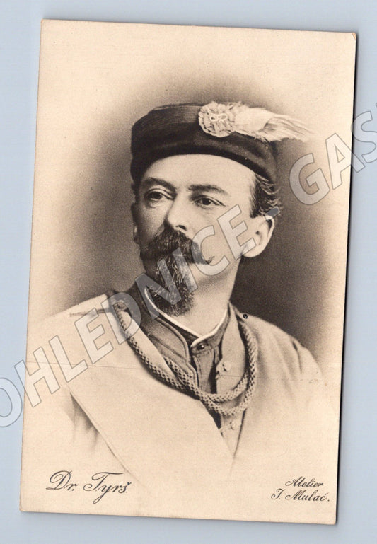 Pohlednice Dr J Lutz portrét (M3767)