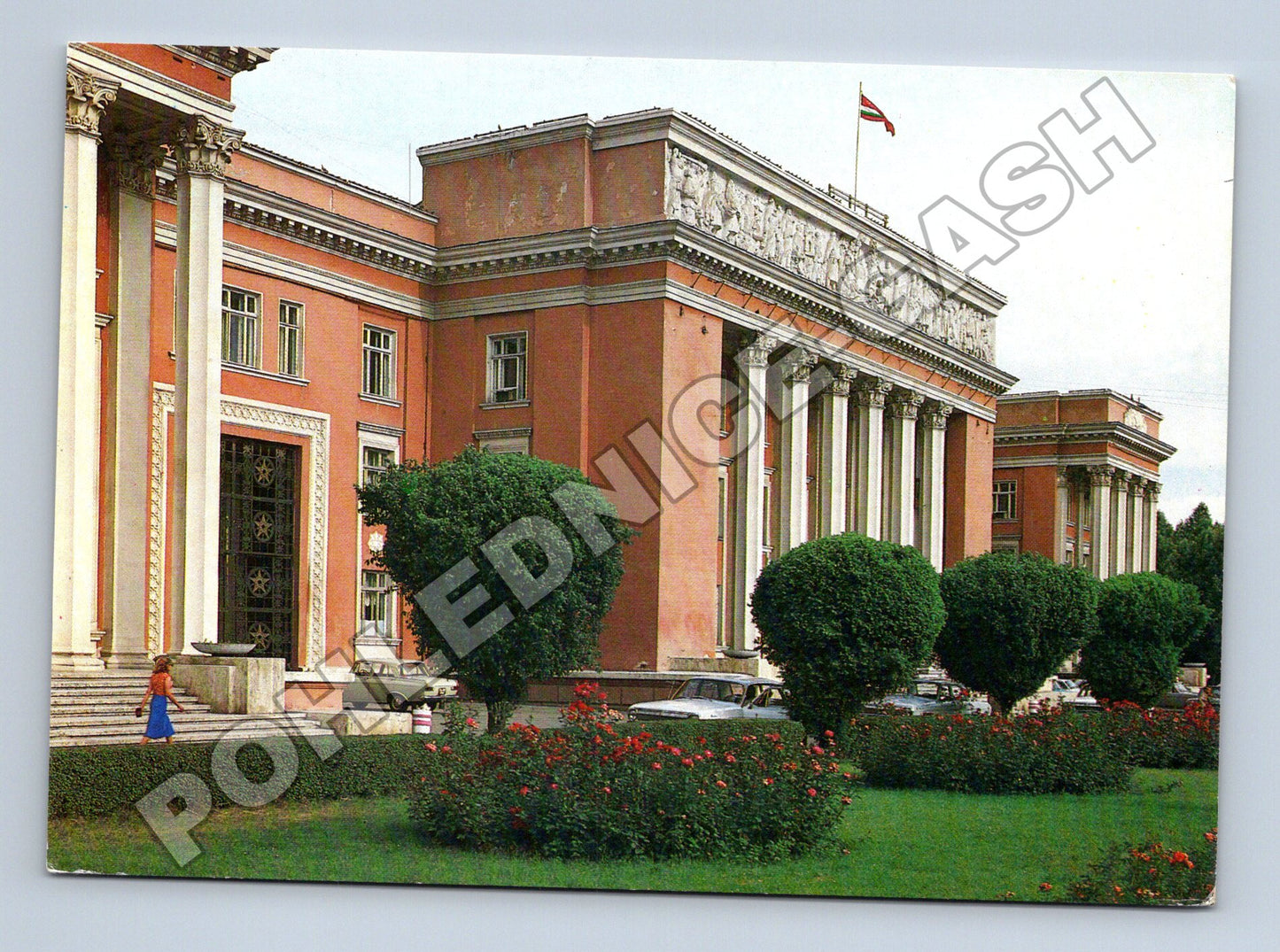 Pohlednice SSSR Dušanbe Dům vlády 1982 (M37689)