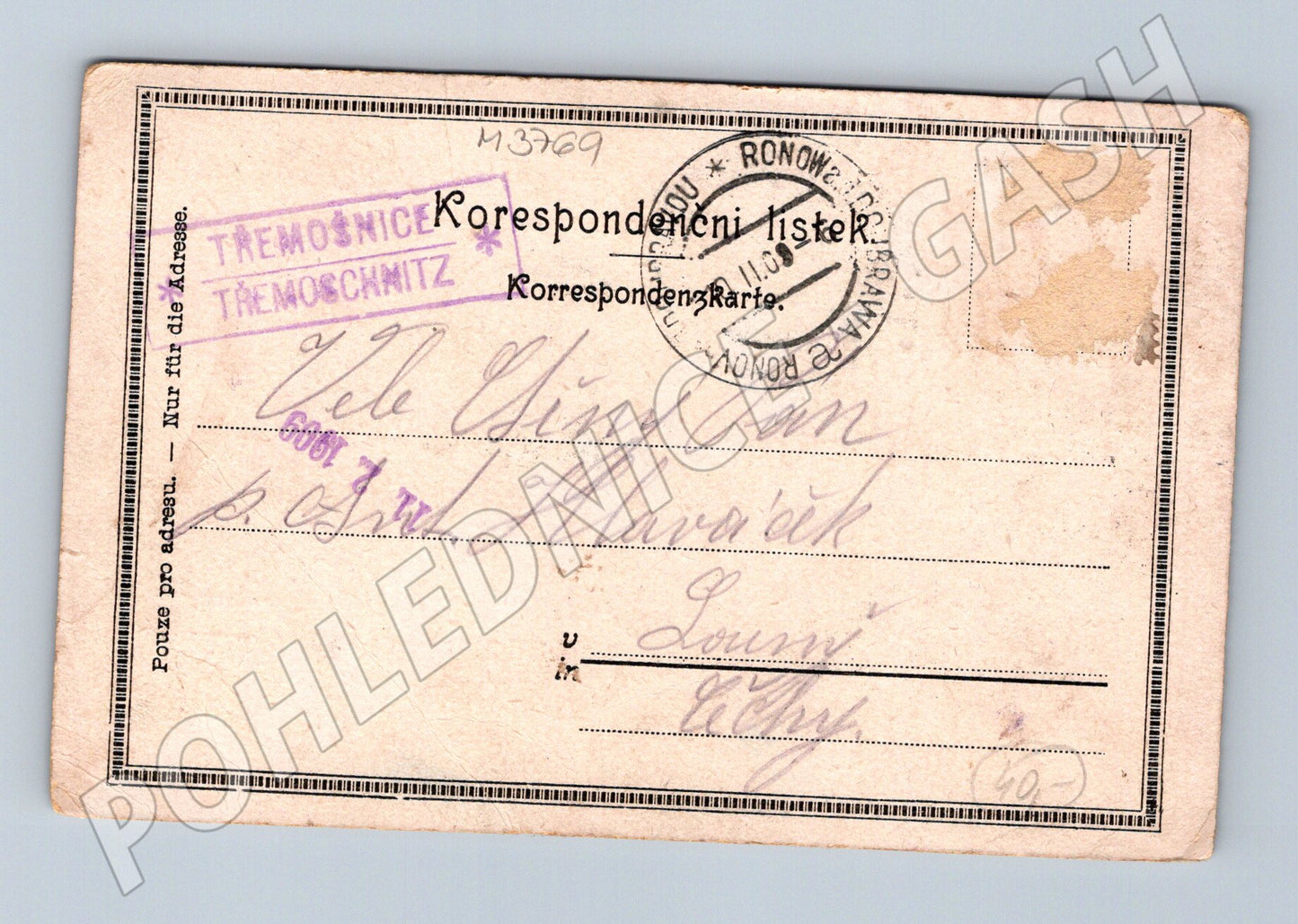 Pohlednice Jan Neruda portrét (M3769)