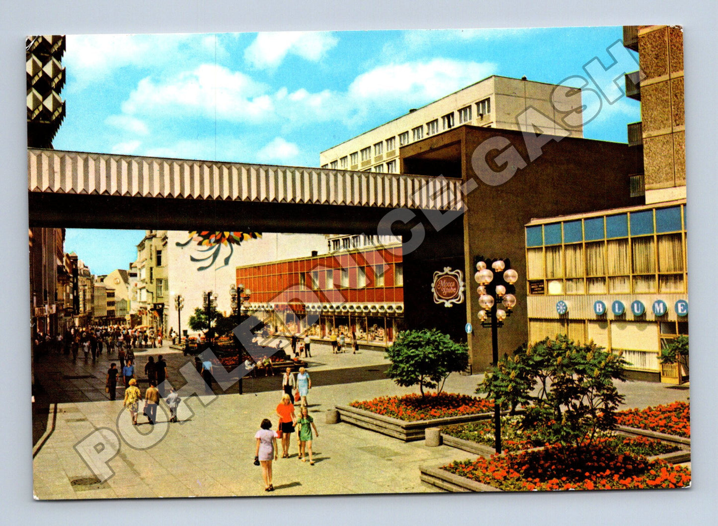 Pohlednice Německo Halle (Saale) Klement-Gottwald-Straße (M37698)