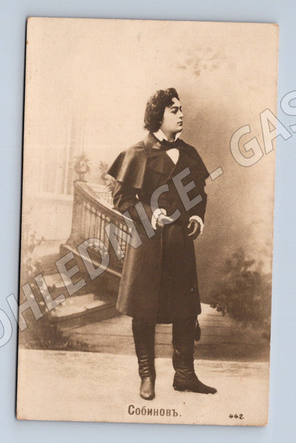 Pohlednice Sobinov ruský portrét (M3770)