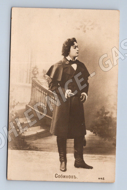 Pohlednice Sobinov ruský portrét (M3770)