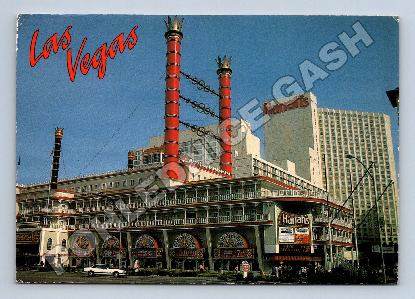 Pohlednice USA Las Vegas Harrah's Hotel Casino 1993 (M37708)