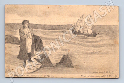 Pohlednice Napoleon Svatá Helena (M3771)