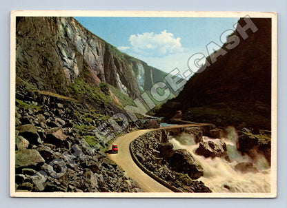 Pohlednice Norsko Måbødalen údolí 1981 (M37710)