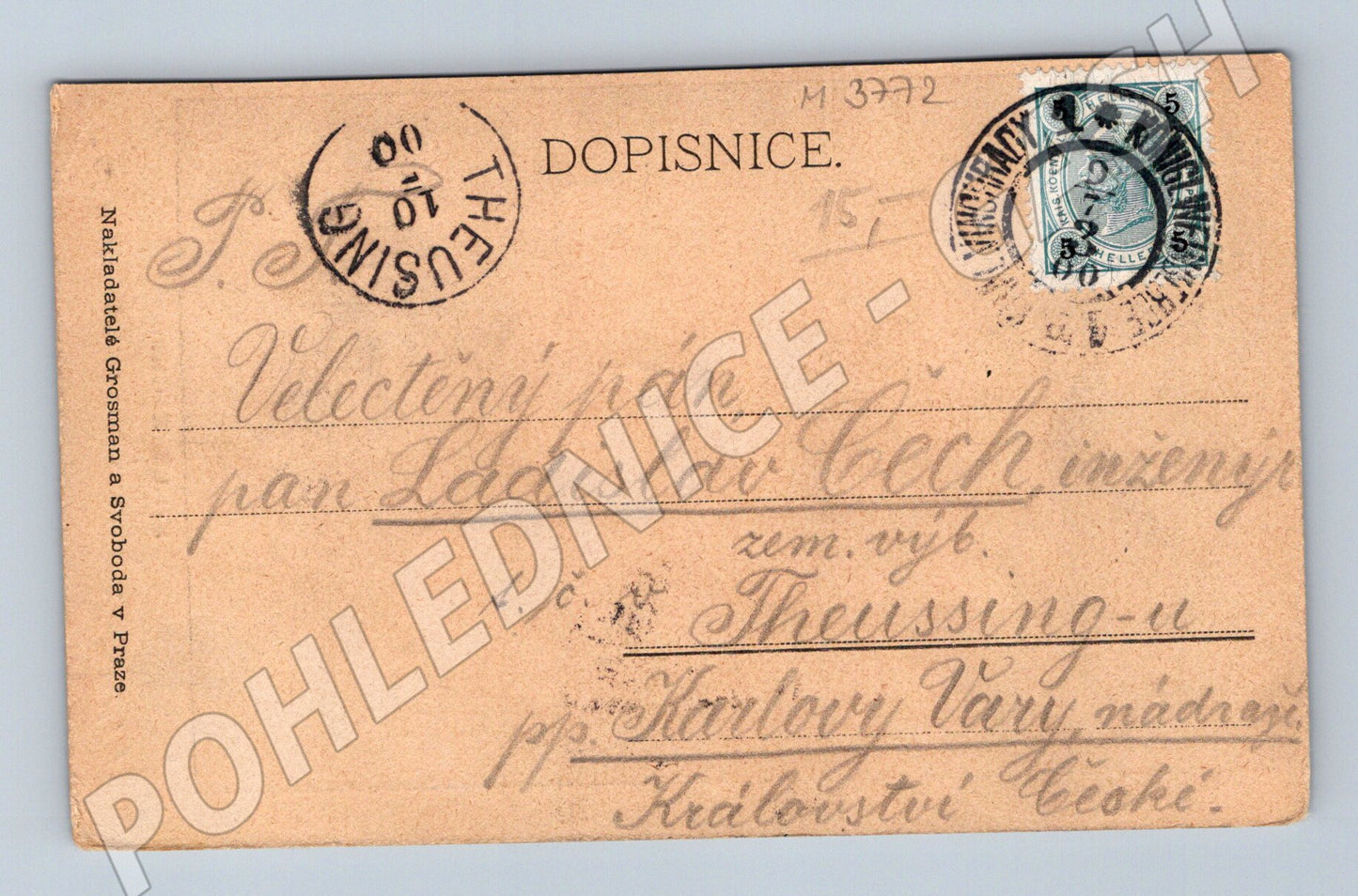 Pohlednice Ejhle kacíř historická (M3772)