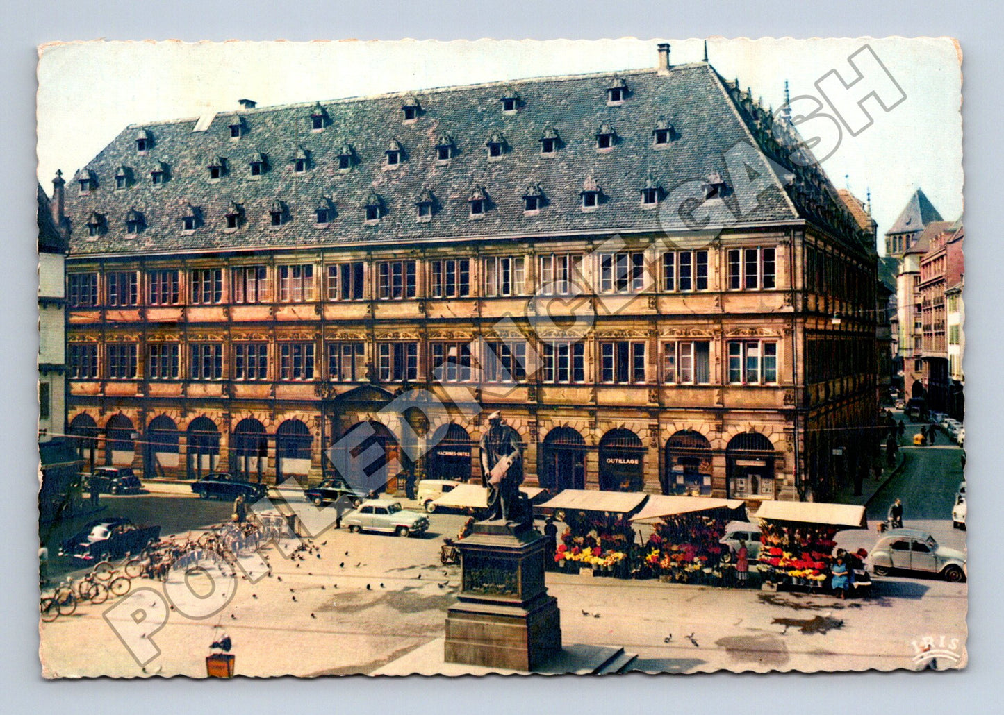 Pohlednice Francie Štrasburk Gutenbergovo náměstí (M37722)