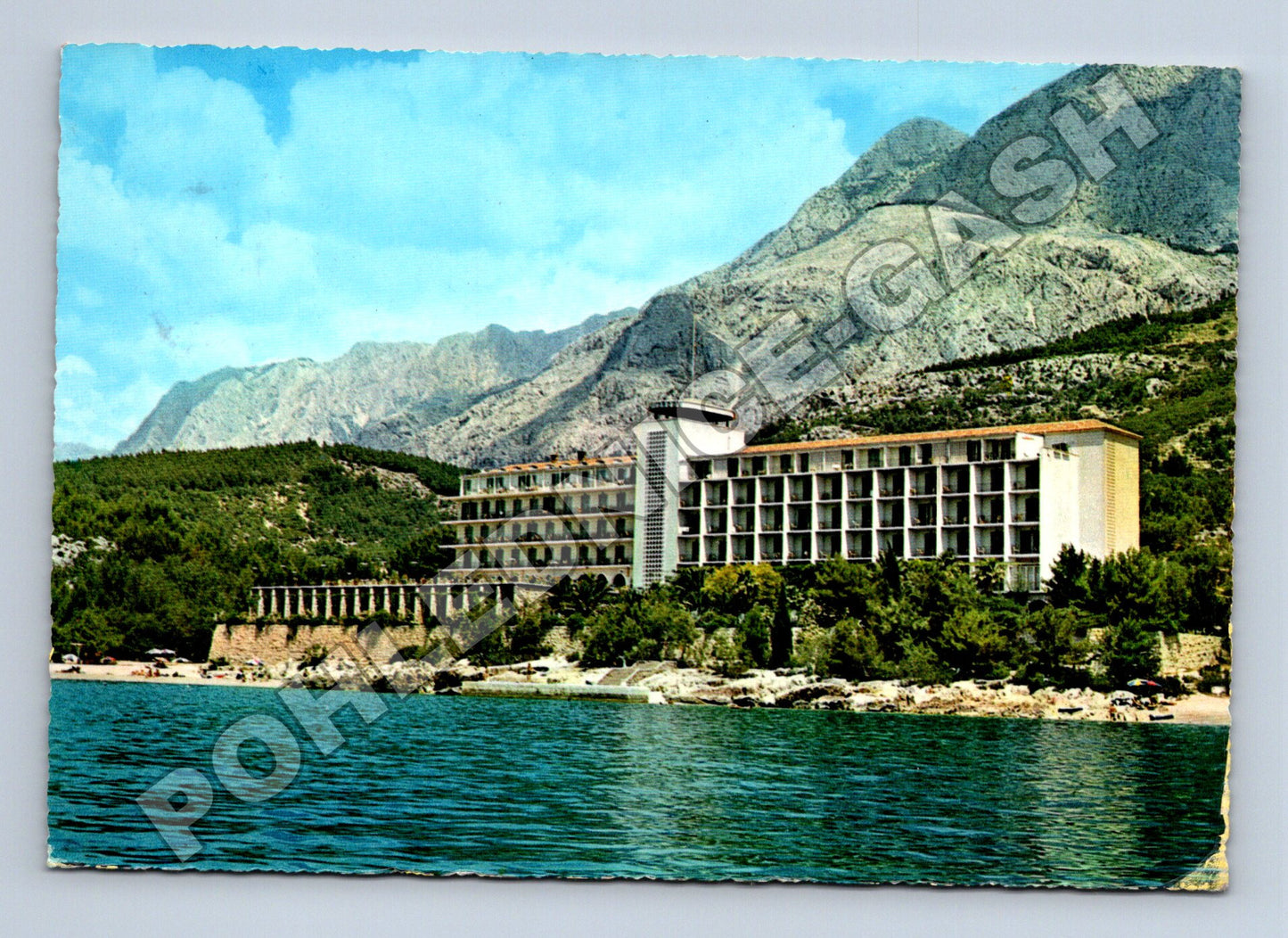 Pohlednice Chorvatsko Tučepi Hotel Jadran (M37728)