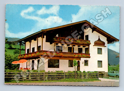 Pohlednice Rakousko Frühstückspension Jaga-Häusl 1973 (M37730)
