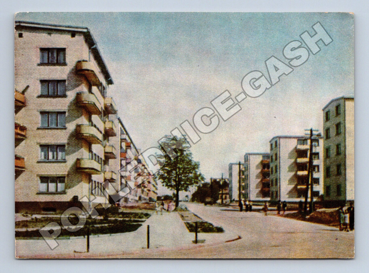 Pohlednice Litva Šiauliai sídliště 1966 (M37741)