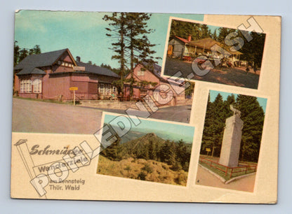 Pohlednice Německo Schmücke Thüringer Wald 1966 (M37743)