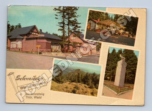 Pohlednice Německo Schmücke Thüringer Wald 1966 (M37743)