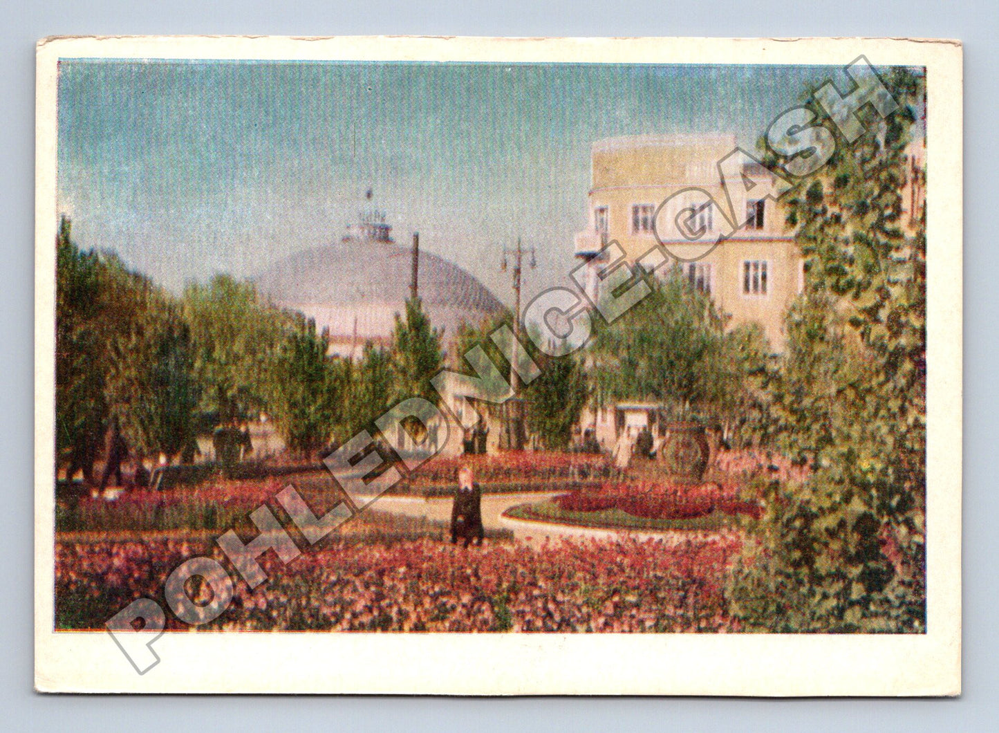 Pohlednice Rusko Saratov náměstí 1962 (M37746)