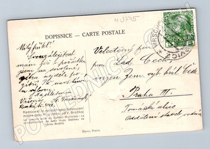 Pohlednice Odsouzení Jana Husa Brožík (M3775)