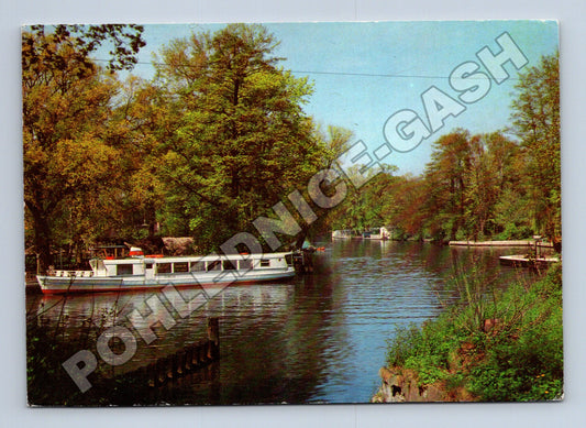 Pohlednice Německo Königs Wusterhausen Dahme řeka (M37750)