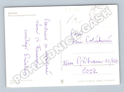 Pohlednice Německo Schwerin Weststadt 1985 (M37753)