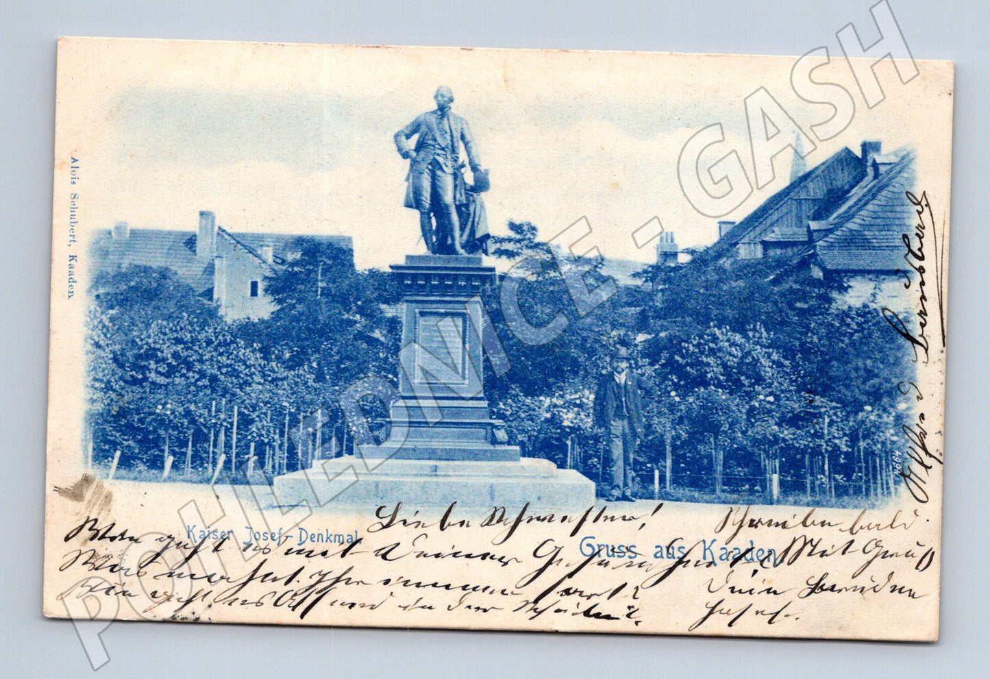 Pohlednice Kadaň Josef Denkmal (M3776)