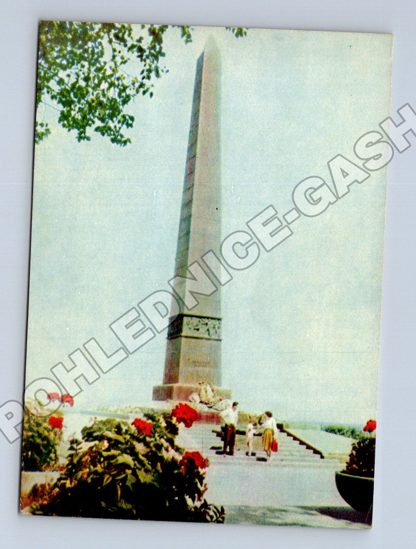 Pohlednice Ukrajina Odessa Památník Neznámého námořníka 1963 (M37761)