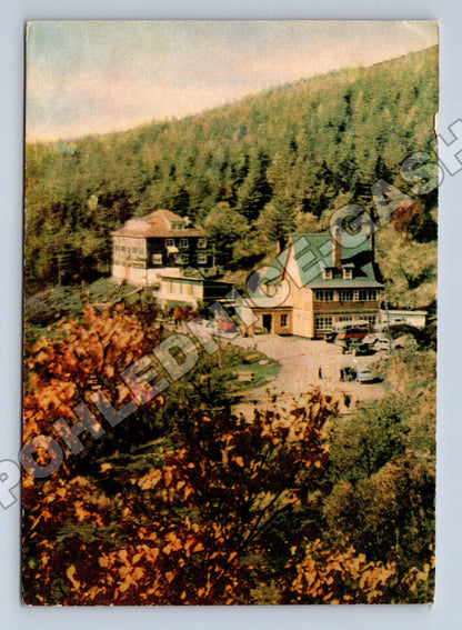 Pohlednice Rusko Ostrov Sachalin Gorniy Vozdukh 1957 (M37766)