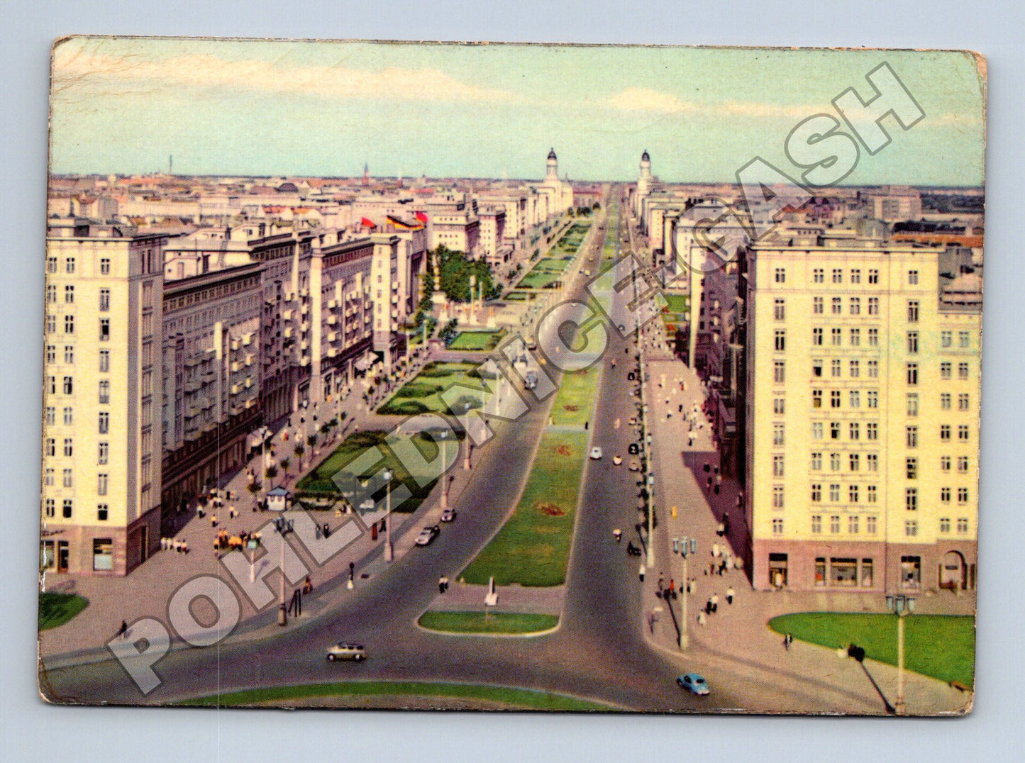 Pohlednice Německo Berlín Stalinallee 1989 (M37767)