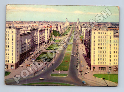 Pohlednice Německo Berlín Stalinallee 1989 (M37767)