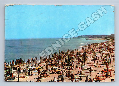 Pohlednice Rumunsko Mangalia pláž 1974 (M37787)