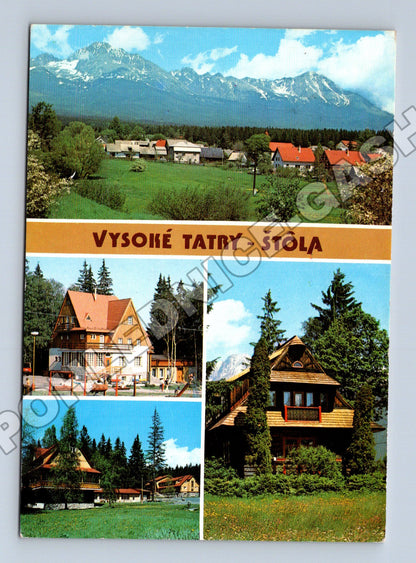 Pohlednice Slovensko Vysoké Tatry - Štôla 1986 (M37795)