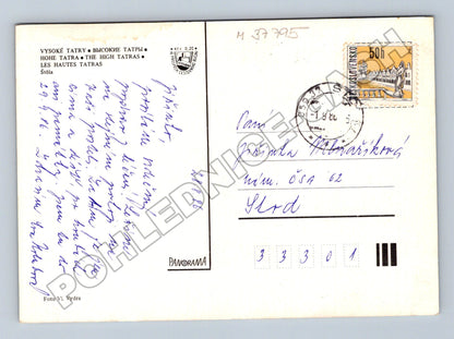 Pohlednice Slovensko Vysoké Tatry - Štôla 1986 (M37795)