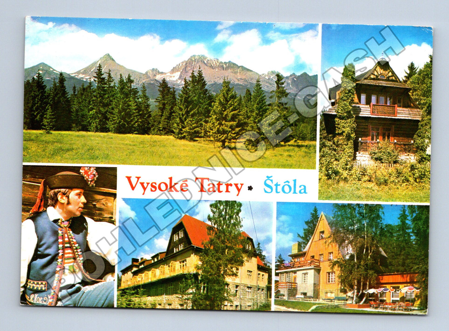 Pohlednice Slovensko Vysoké Tatry Štôla 1983 (M37796)
