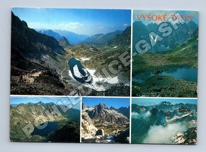 Pohlednice Slovensko Vysoké Tatry hory jezera 1974 (M37804)