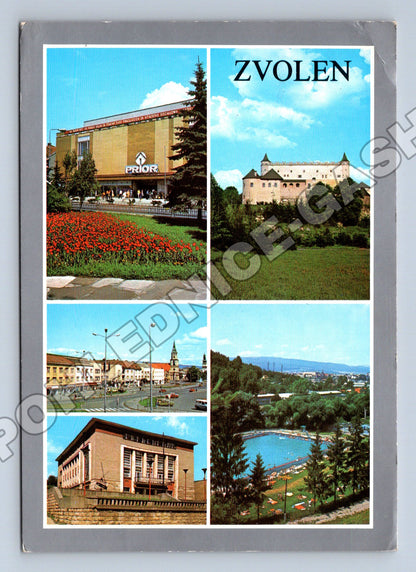Pohlednice Slovensko Zvolen multi-pohled 1983 (M37807)