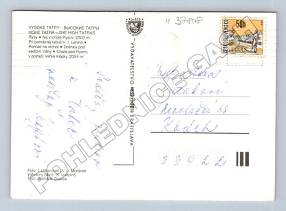 Slovensko Vysoké Tatry Rysy horolezci konec 60. let (M37808)
