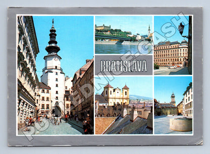 Pohlednice Slovensko Bratislava koláž 1979 (M37809)