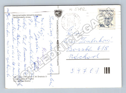 Pohlednice Slovensko Duchonka rekreační středisko 1987 (M37812)