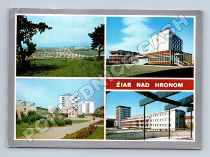 Pohlednice Slovensko Žiar nad Hronom město 1988 (M37813)
