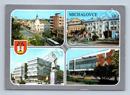 Pohlednice Slovensko Michalovce město 1980s (M37815)