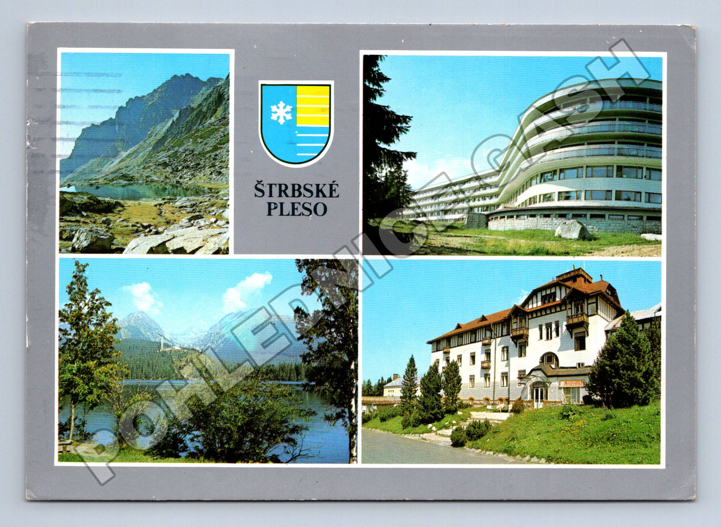 Pohlednice Slovensko Štrbské Pleso Vysoké Tatry 1988 (M37816)