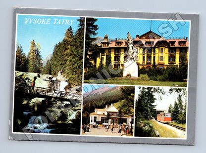 Pohlednice Slovensko Vysoké Tatry vícesnímková (M37819)
