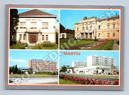 Pohlednice Slovensko Martin - více motivů (M37825)