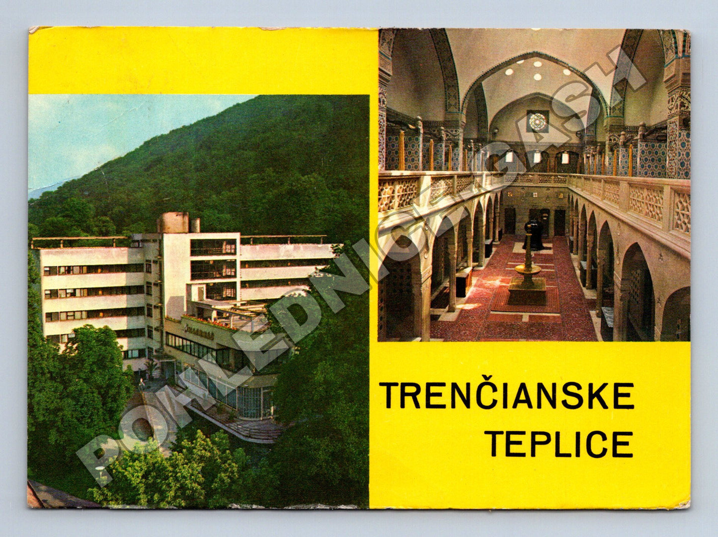 Slovensko Trenčianske Teplice Machnáč a Hamman 1971 (M37829)
