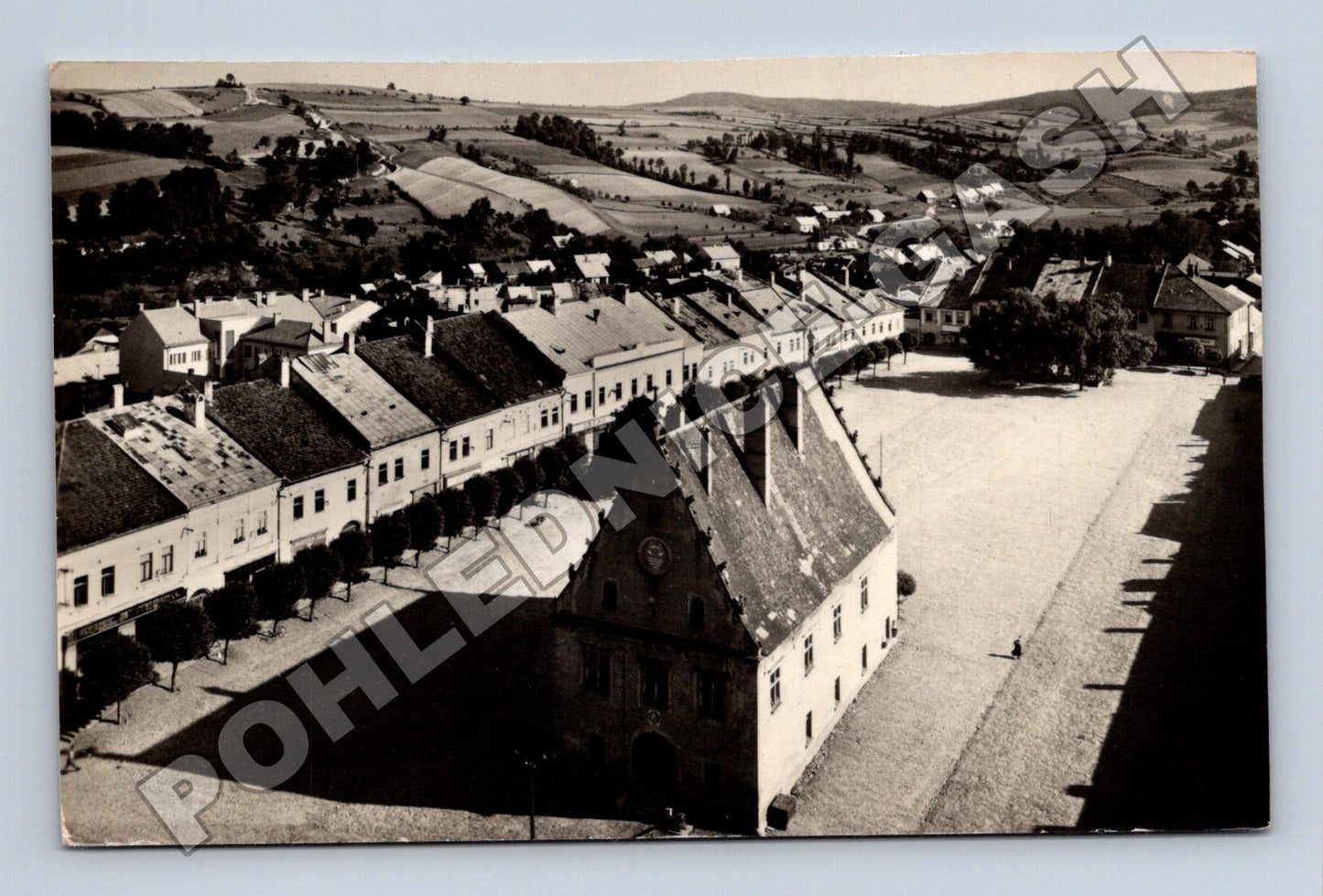 Pohlednice Slovensko Bardejov náměstí (M37840)