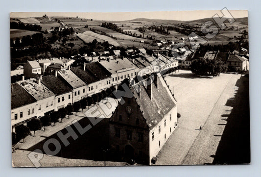 Pohlednice Slovensko Bardejov náměstí (M37840)