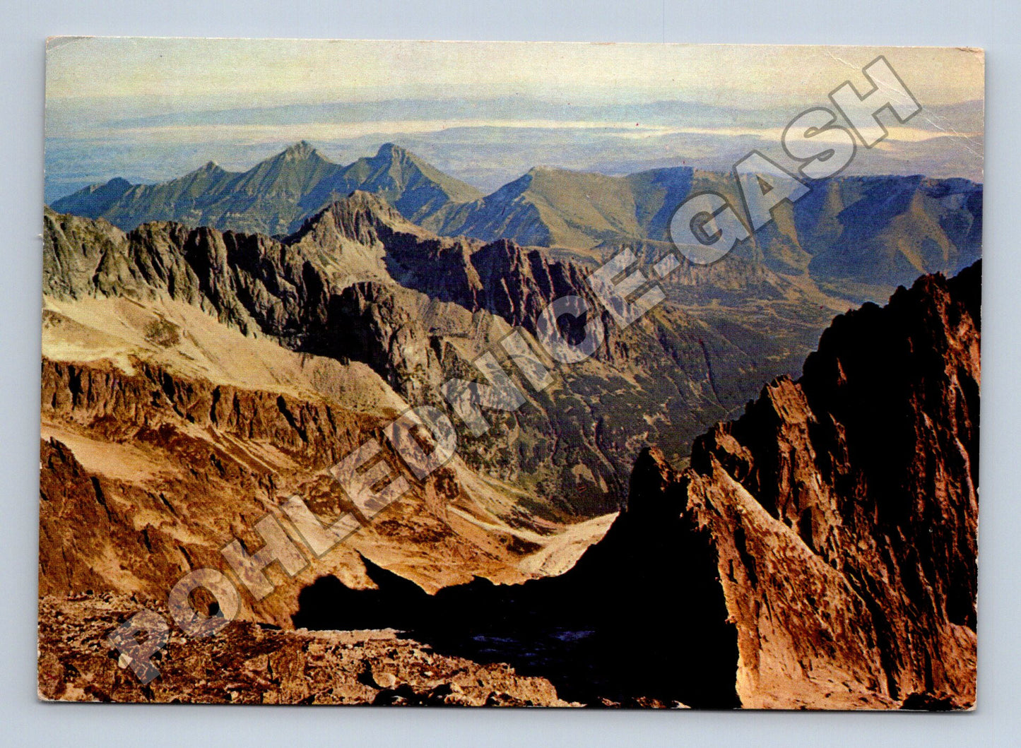 Pohlednice Slovensko Lomnický štít Tatry 1977 (M37844)