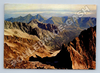 Pohlednice Slovensko Lomnický štít Tatry 1977 (M37844)