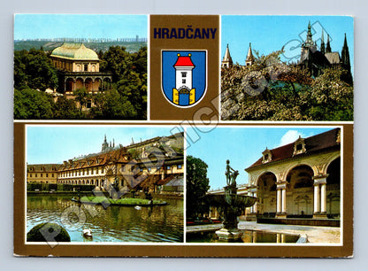 Pohlednice Praha Hradčany koláž 1984 (M37853)