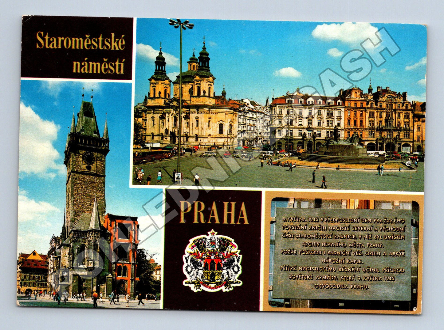 Pohlednice Praha Staroměstské náměstí (M37859)