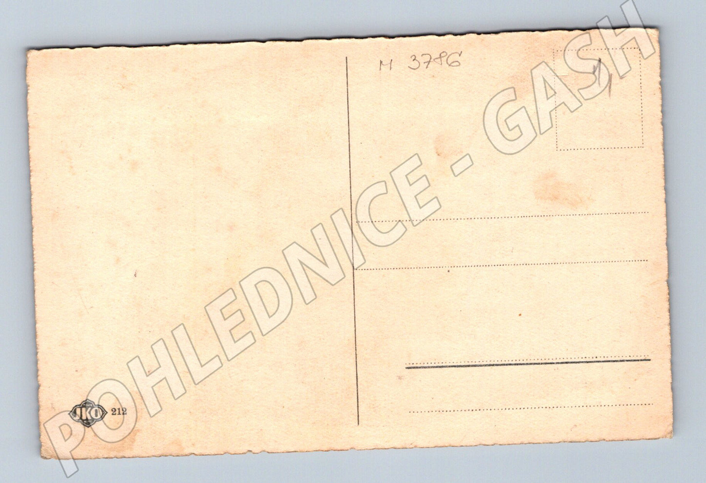 Pohlednice pasoucí se koně JKO (M3786)