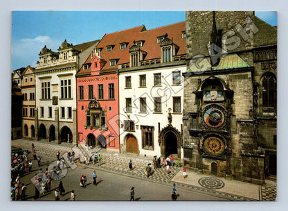 Pohlednice Praha Staroměstské náměstí Orloj 1986 (M37860)