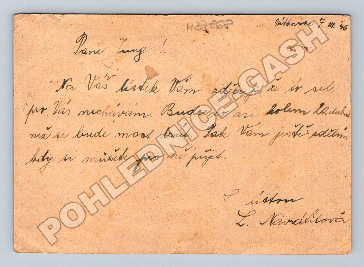 Pohlednice Československo s poštovními známkami 1945 (M37868)